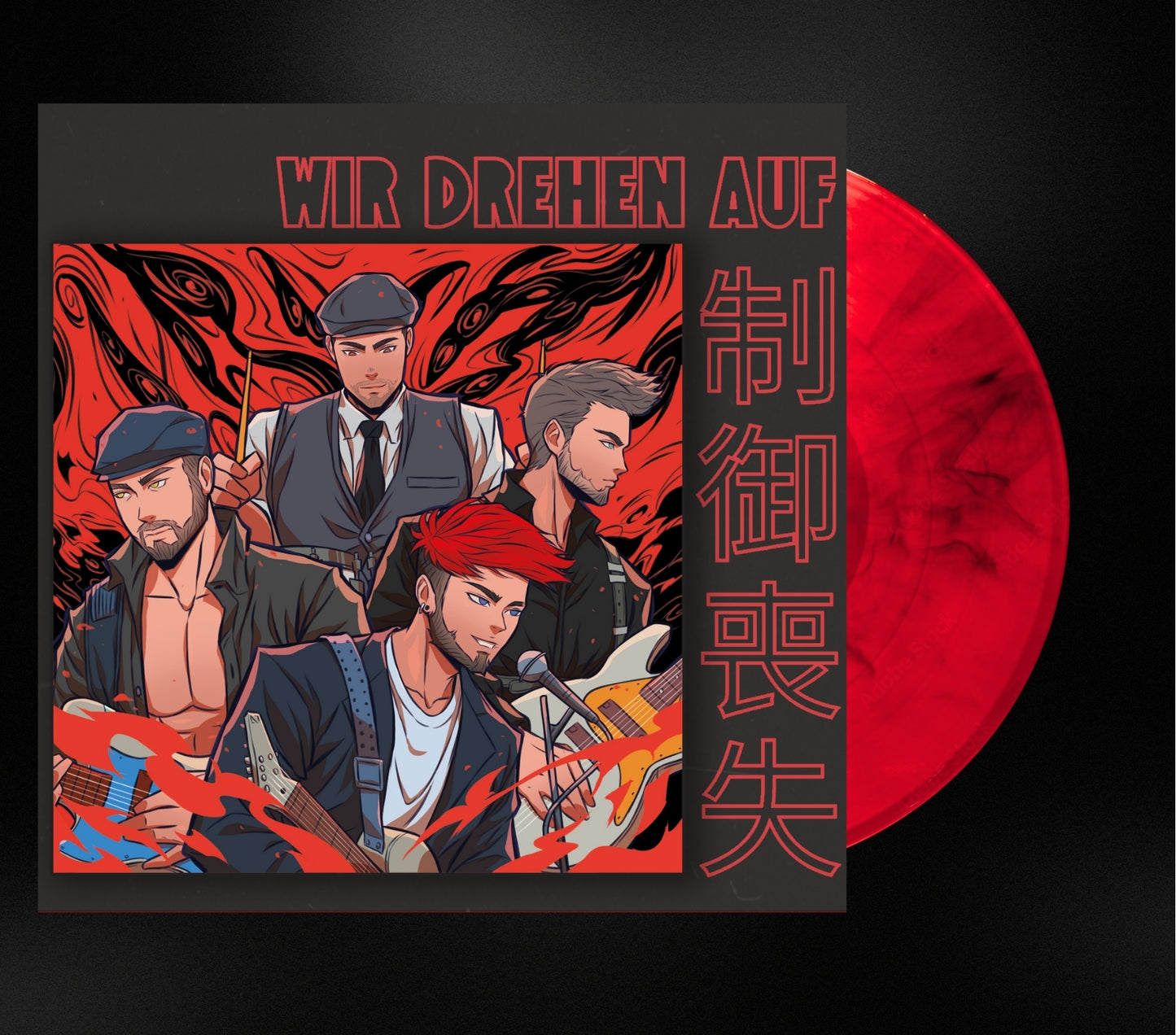 Vinyl „Wir drehen auf“ – Limitierte Rote Edition