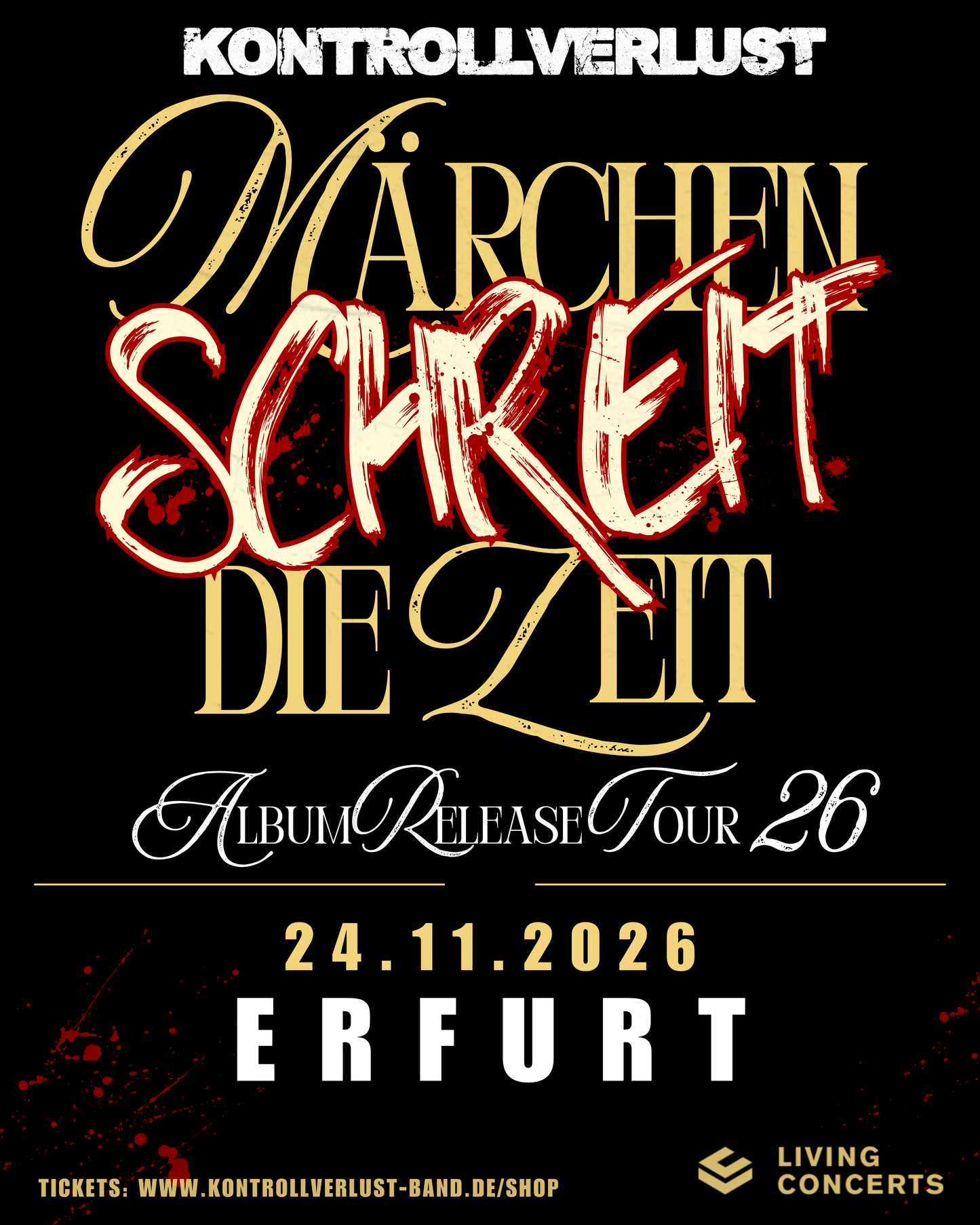 TOURTICKETS „Märchen schreit die Zeit“